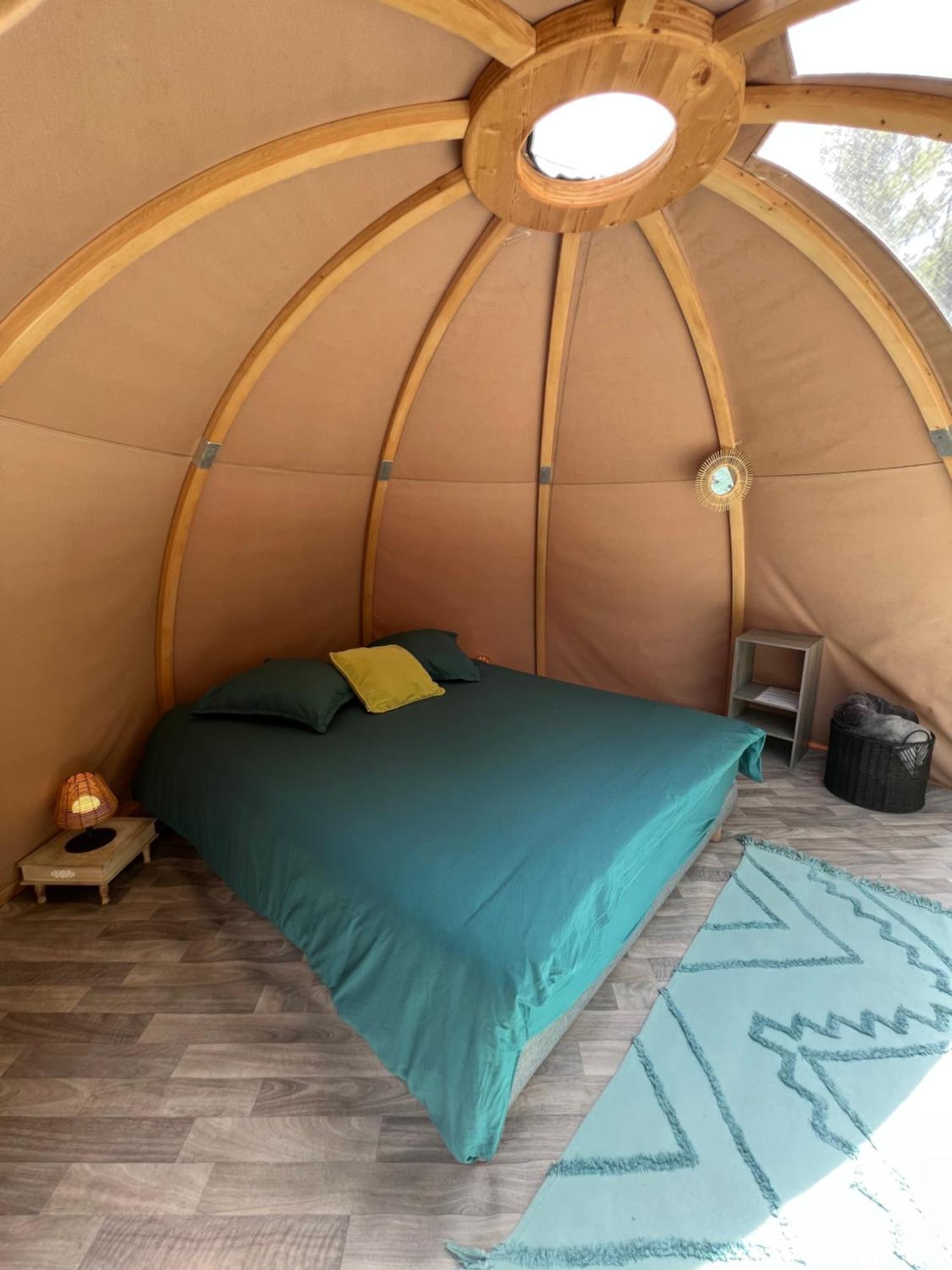 Hotel La Wigwam Bleu Du Domaine Du Pas De L'Ane Mios Exterior foto